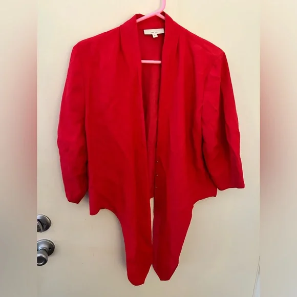 The Sei Tie Front Viscose Blouse Size 6 - Picture 3 of 6